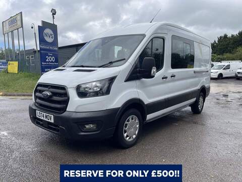 Ford Transit 2.0 350 EcoBlue Trend Crew Van Manual L3 H2 Euro 6 (s/s) 5dr - U929