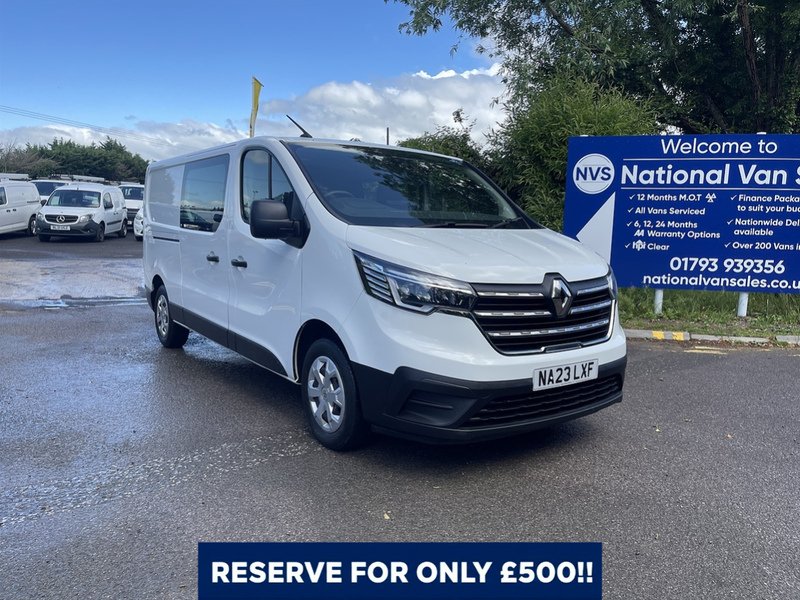 Renault Trafic 2.0 dCi Blue LL30 Business+ Crew Van L2 H1 Euro 6 (s/s) 6dr - U934