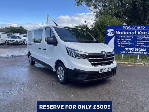 Renault Trafic 2.0 dCi Blue LL30 Business+ Crew Van L2 H1 Euro 6 (s/s) 6dr - U934