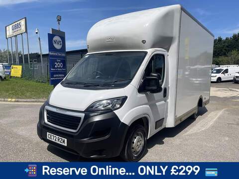 Peugeot Boxer Low Floor Luton L3 140PS - U965