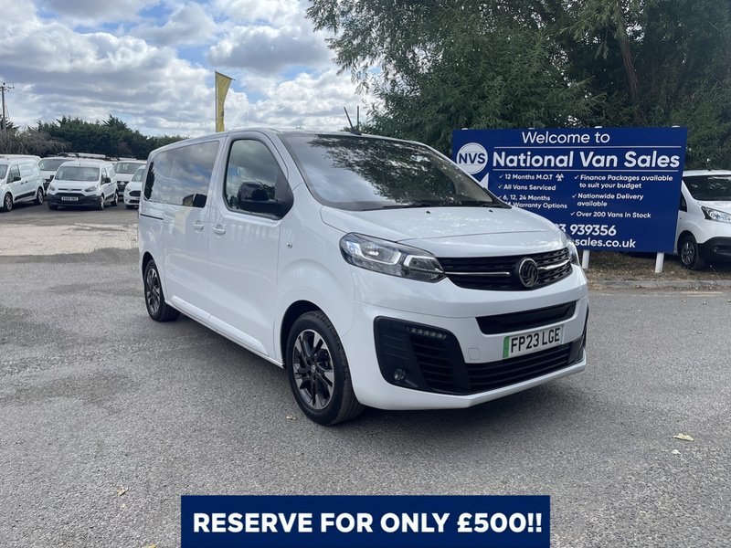 Vauxhall Vivaro Life Electric 50kWh Ultimate Auto MWB 5dr (8 Seat, 11kW Charger) - U989