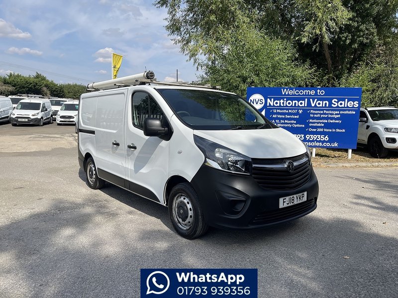 Vauxhall Vivaro 1.6 CDTi 2900 L1 H1 Euro 6 (s/s) 5dr - U995