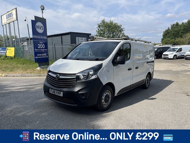 Vauxhall Vivaro 1.6 CDTi 2900 L1 H1 Euro 6 (s/s) 5dr - U995
