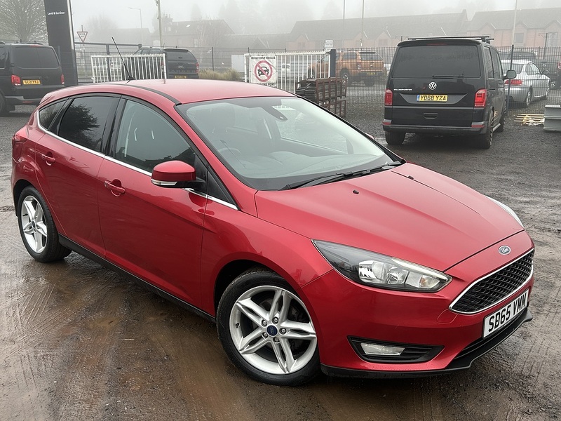 Ford Focus 1.0T EcoBoost Zetec Hatchback 5dr Petrol Manual Euro 6 (s/s) (125 ps) - U111