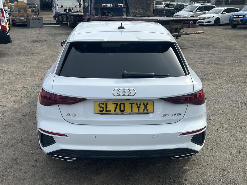 Audi A3 1.5 TFSI 35 S line Sportback 5dr Petrol Manual Euro 6 (s/s) (150 ps) - U190