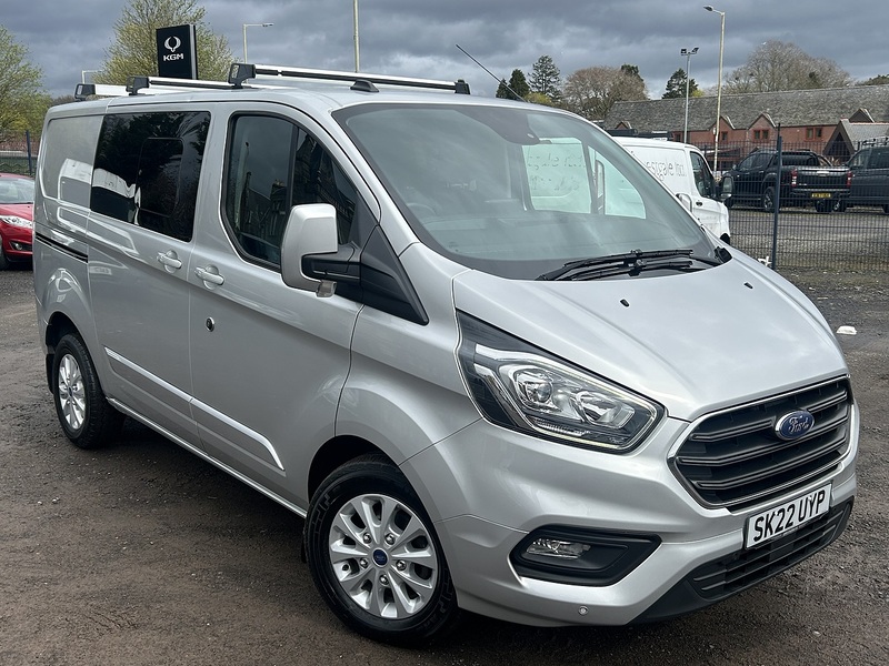 Ford Transit Custom 2.0 300 EcoBlue Limited Crew Van Double Cab 5dr Diesel Auto L1 H1 Euro 6 (s/s) (130 ps) - U191