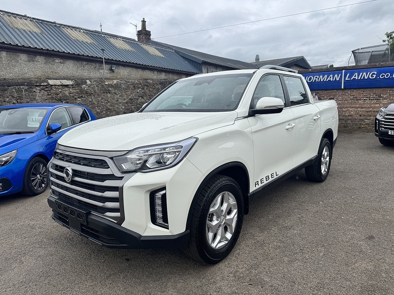 KGM Musso 2.2D Rebel Pickup Double Cab 4dr Diesel Manual 4WD Euro 6 (202 ps) - U223