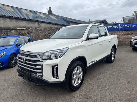 KGM Musso 2.2D Rebel Pickup Double Cab 4dr Diesel Manual 4WD Euro 6 (202 ps) - U223