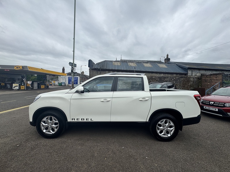 KGM Musso 2.2D Rebel Pickup Double Cab 4dr Diesel Manual 4WD Euro 6 (202 ps) - U223