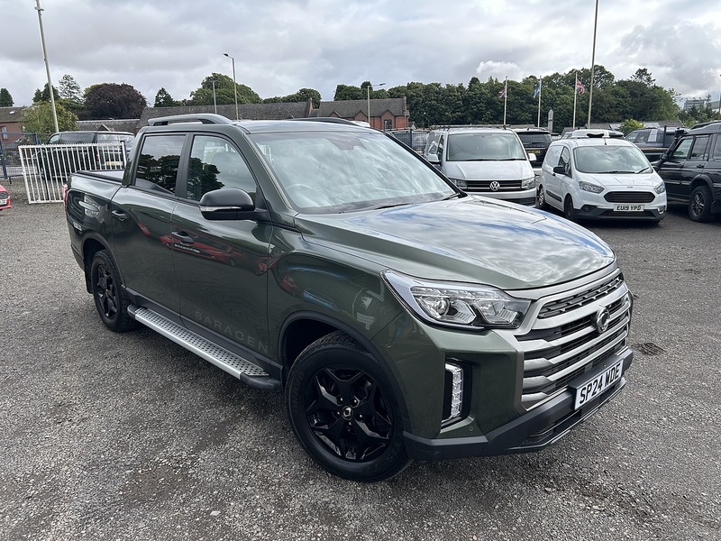 KGM Musso 2.2D Saracen Pickup Double Cab 4dr Diesel Auto 4WD Euro 6 (202 ps) - U261