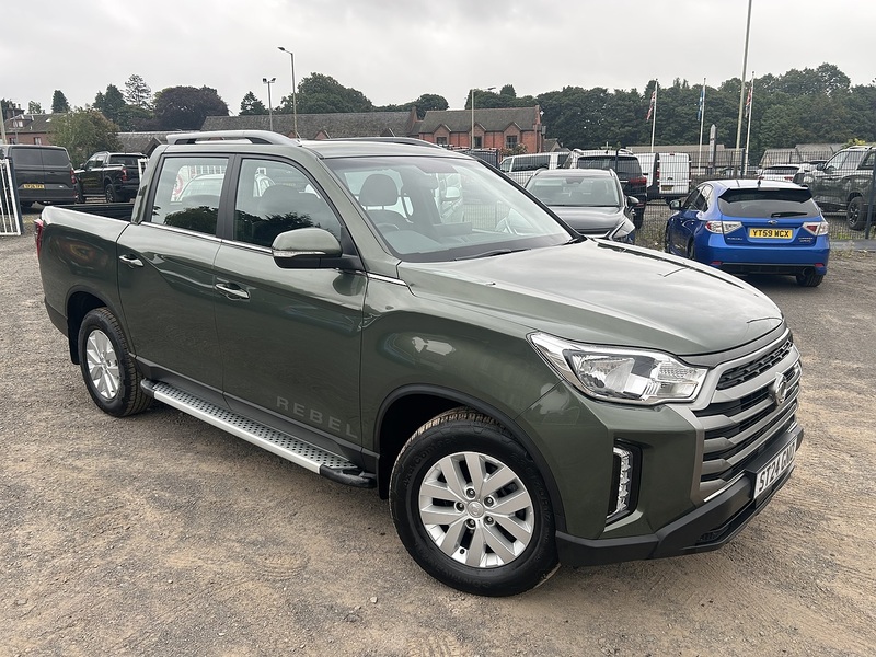 KGM Musso 2.2D Rebel Pickup Double Cab 4dr Diesel Auto 4WD Euro 6 (202 ps) - U280