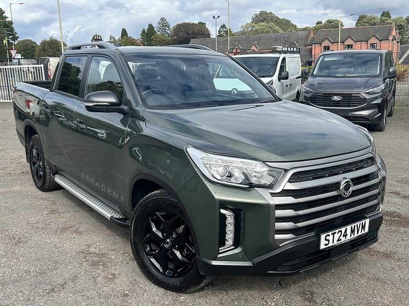 KGM Musso 2.2D Saracen Plus Pickup Double Cab 4dr Diesel Auto 4WD LWB Euro 6 (202 ps) - U61