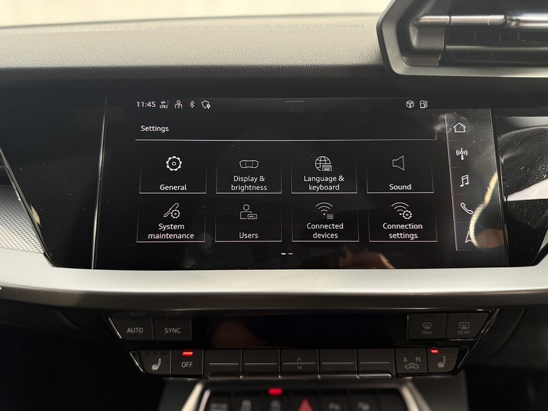 Audi A3 1.5 TFSI 35 S line Saloon 4dr Petrol S Tronic Euro 6 (s/s) (150 ps) - U205