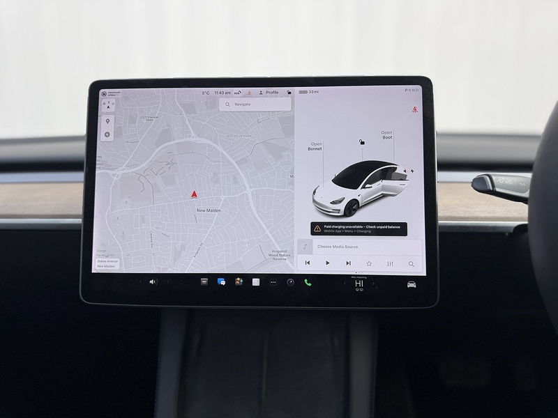 Tesla Model 3 Standard Range Plus Saloon 4dr Electric Auto RWD (241 bhp) - U237