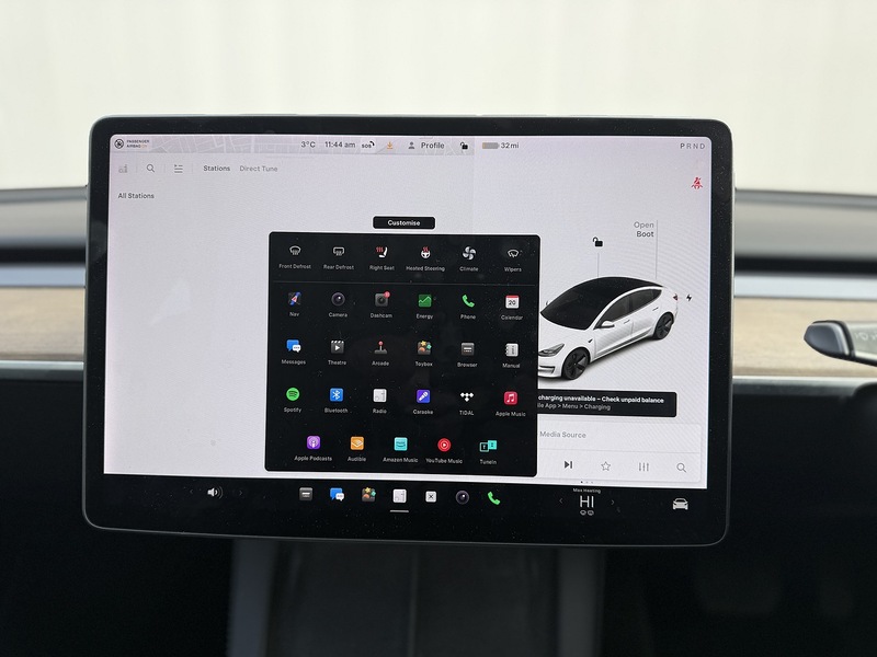 Tesla Model 3 Standard Range Plus Saloon 4dr Electric Auto RWD (241 bhp) - U237