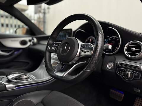 Mercedes-Benz C Class 2.0 C220d AMG Line (Premium) Coupe 2dr Diesel G-Tronic+ Euro 6 (s/s) (194 ps) - U249