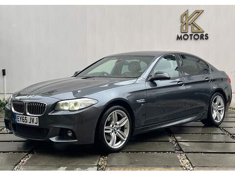 BMW 5 Series 2.0 520d M Sport Saloon 4dr Diesel Auto Euro 6 (s/s) (190 ps) - U279