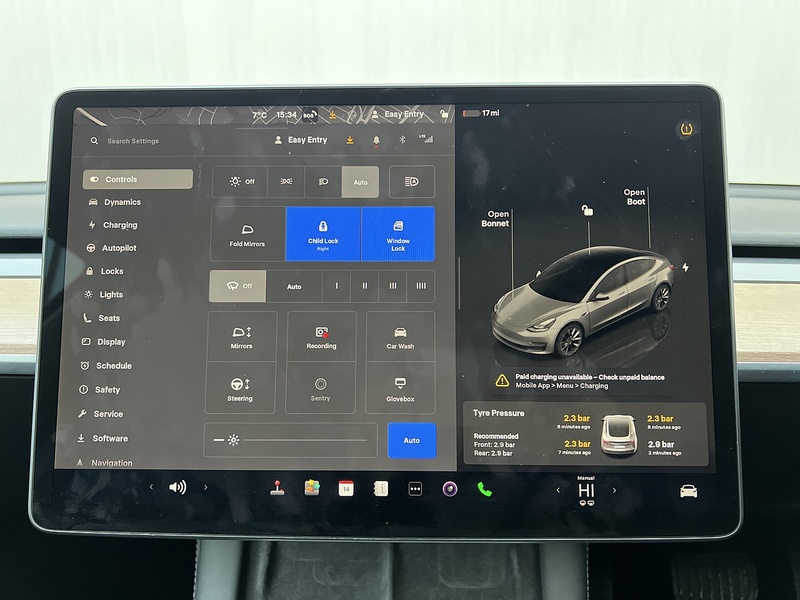 Tesla Model 3 Standard Range Plus Saloon 4dr Electric Auto RWD (241 bhp) - U303