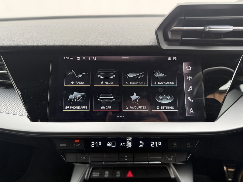 Audi A3 1.5 TFSI 35 S line Sportback 5dr Petrol S Tronic Euro 6 (s/s) (150 ps) - U471