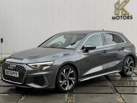 Audi A3 1.5 TFSI 35 S line Sportback 5dr Petrol S Tronic Euro 6 (s/s) (150 ps) - U471