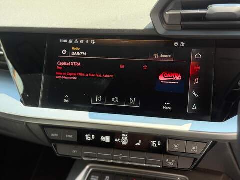 Audi A3 1.4 TFSIe 40 Sport Sportback 5dr Petrol Plug-in Hybrid S Tronic Euro 6 (s/s) 13kWh (204 ps) - U679