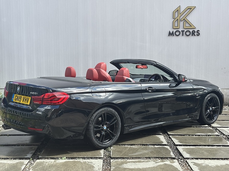 BMW 4 Series 2.0 420i GPF M Sport Convertible 2dr Petrol Auto Euro 6 (s/s) (184 ps) - U697