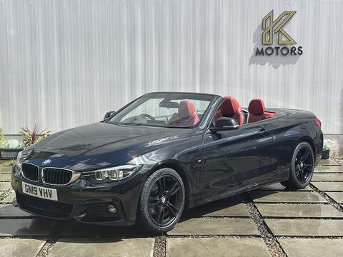 BMW 4 Series 2.0 420i GPF M Sport Convertible 2dr Petrol Auto Euro 6 (s/s) (184 ps) - U697