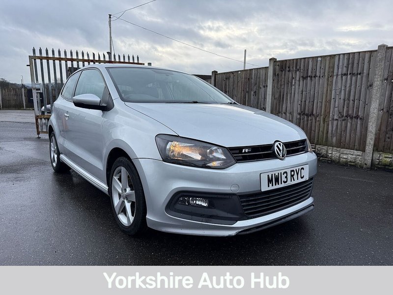 2013 POLO 1.2 R LINE STYLE EURO 5 3DR JUST SERVICED AMP LOW MILEAGE... photo