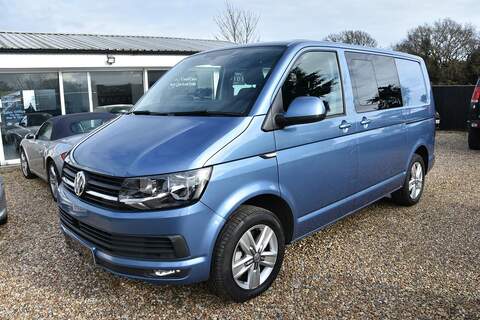 Volkswagen Transporter 2.0 BiTDI T30 BlueMotion Tech Highline Kombi Double Cab 5dr Diesel DSG FWD SWB Euro 5 (s/s) (180 ps) - U1783