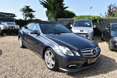Mercedes-Benz E Class 3.0 E350 CDI V6 BlueEfficiency Sport Cabriolet G-Tronic Euro 5 2dr - U1830