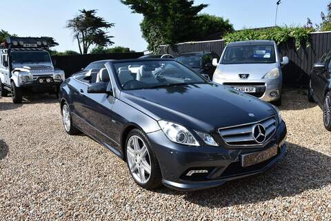Mercedes-Benz E Class 3.0 E350 CDI V6 BlueEfficiency Sport Cabriolet G-Tronic Euro 5 2dr - U1830