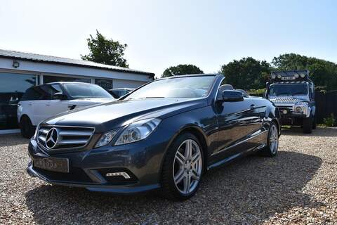 Mercedes-Benz E Class 3.0 E350 CDI V6 BlueEfficiency Sport Cabriolet G-Tronic Euro 5 2dr - U1830