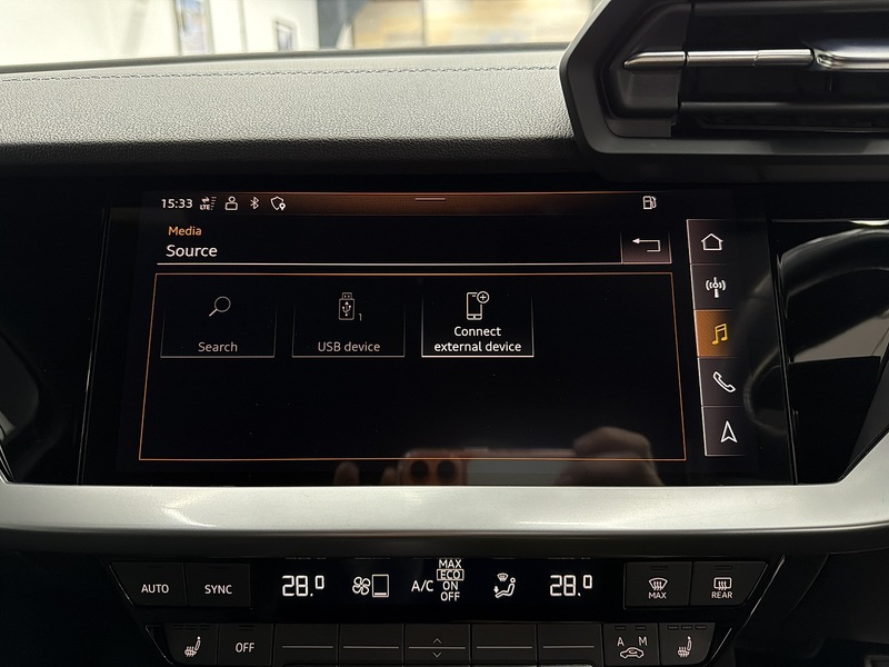 Audi S3 2.0 TFSI Sportback 5dr Petrol S Tronic quattro Euro 6 (s/s) (310 ps) - U6517