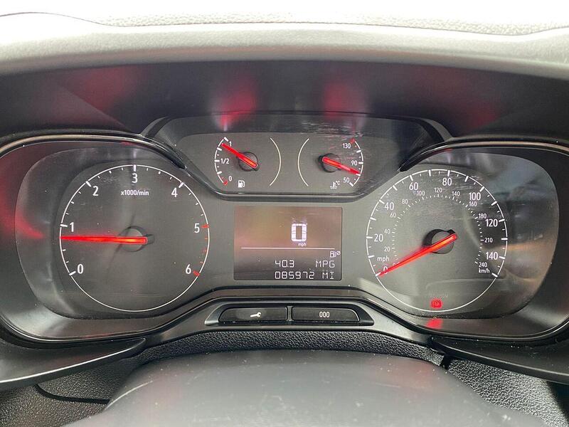 Vauxhall Combo Combo 1.6 Turbo D 2000 Edition L1 H1 Euro 6 (s/s) 4dr - U12