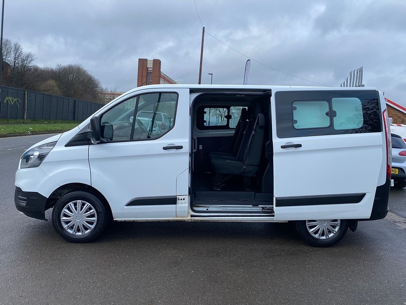 Ford Transit Custom 2.0 280 EcoBlue Crew Van Double Cab 5dr Diesel Manual L1 H1 Euro 6 (5 Seat) (105 ps) - U146
