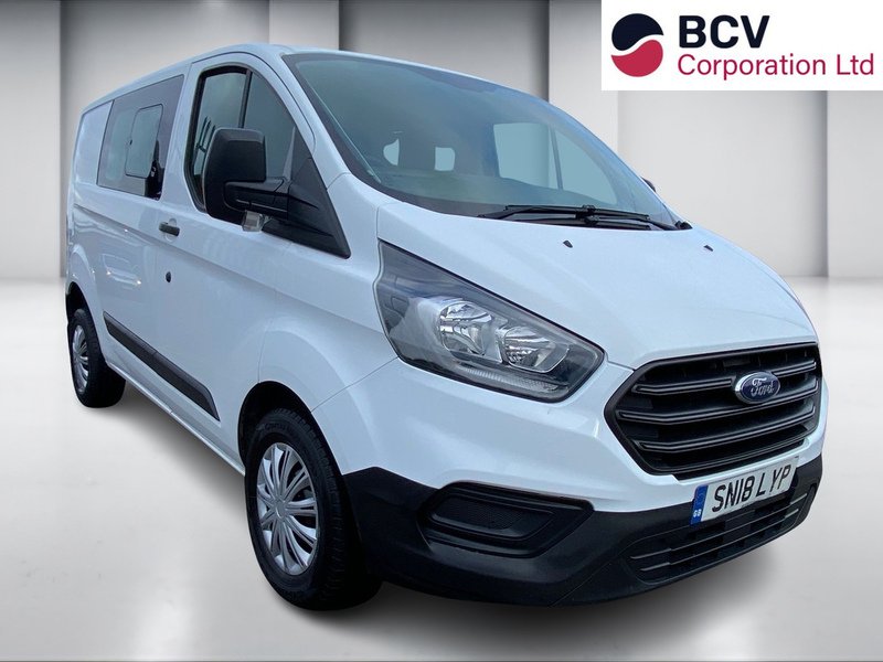 Ford Transit Custom 2.0 280 EcoBlue Crew Van Double Cab 5dr Diesel Manual L1 H1 Euro 6 (5 Seat) (105 ps) - U146
