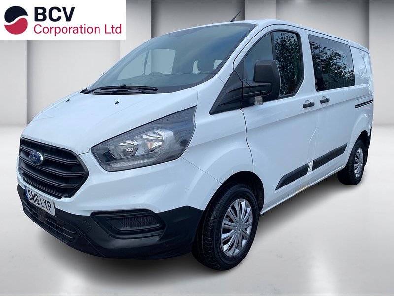 Ford Transit Custom 2.0 280 EcoBlue Crew Van Double Cab 5dr Diesel Manual L1 H1 Euro 6 (5 Seat) (105 ps) - U146