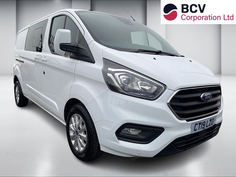 Ford Transit Custom 2.0 300 EcoBlue Limited Crew Van Double Cab 5dr Diesel Auto L2 H1 Euro 6 (s/s) (5 Seat) (130 ps) - U93
