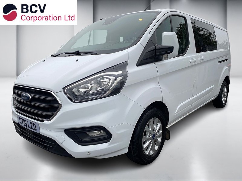 Ford Transit Custom 2.0 300 EcoBlue Limited Crew Van Double Cab 5dr Diesel Auto L2 H1 Euro 6 (s/s) (5 Seat) (130 ps) - U93