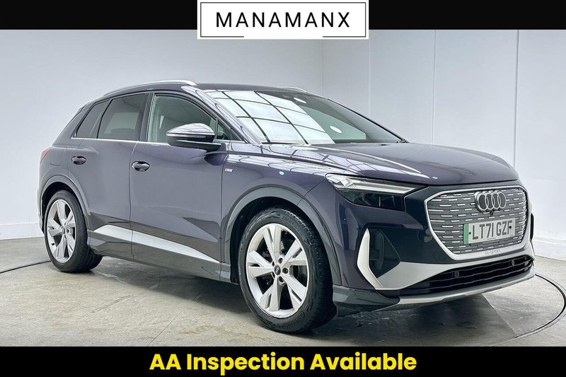 Audi Q4 e-tron 40 S line SUV 5dr Electric Auto 82kWh (204 ps) - U232