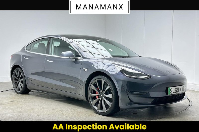 Tesla Model 3 (Dual Motor) Performance Saloon 4dr Electric Auto 4WDE (Performance Upgrade) (449 bhp) - U639