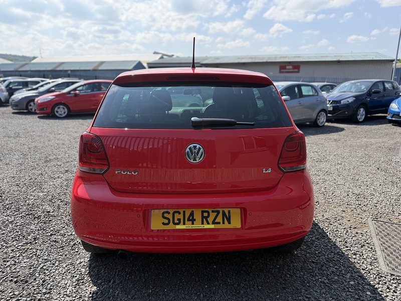 Volkswagen Polo 1.4 Match Edition Hatchback 5dr Petrol Manual Euro 5 (85 ps) - U295