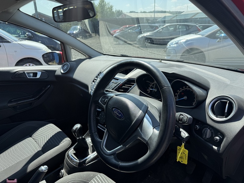 Ford Fiesta 1.0T EcoBoost Zetec Hatchback 5dr Petrol Manual Euro 5 (s/s) (100 ps) - U303