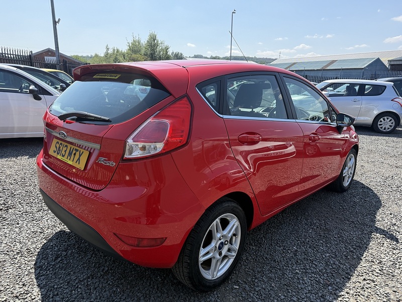 Ford Fiesta 1.0T EcoBoost Zetec Hatchback 5dr Petrol Manual Euro 5 (s/s) (100 ps) - U303