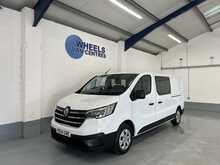 Renault Trafic 2.0 dCi Blue LL30 Advance Crew Van Double Cab 6dr Diesel Manual L2 H1 Euro 6 (s/s) (130 ps) - U1247