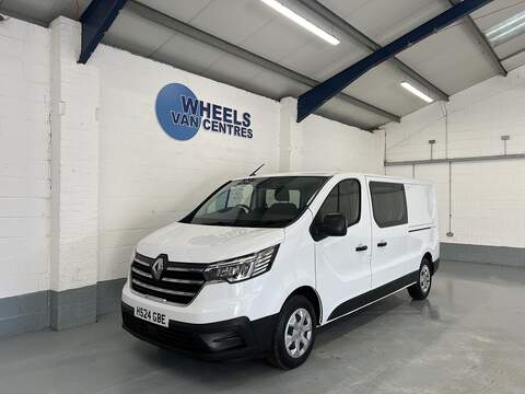 Renault Trafic 2.0 dCi Blue LL30 Advance Crew Van Double Cab 6dr Diesel Manual L2 H1 Euro 6 (s/s) (130 ps)