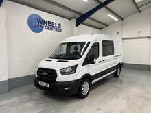 Ford Transit 2.0 350 EcoBlue Trend Crew Van Double Cab 5dr Diesel Manual L3 H2 Euro 6 (s/s) (130 ps) - U1322