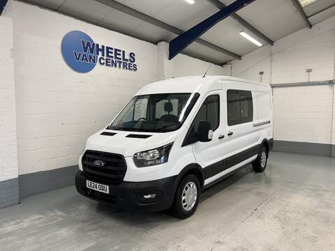 Ford Transit 2.0 350 EcoBlue Trend Crew Van Double Cab 5dr Diesel Manual L3 H2 Euro 6 (s/s) (130 ps)