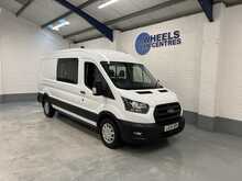 Ford Transit 2.0 350 EcoBlue Trend Crew Van Double Cab 5dr Diesel Manual L3 H2 Euro 6 (s/s) (130 ps) - U1322