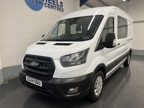 Ford Transit 2.0 350 EcoBlue Trend Crew Van Double Cab 5dr Diesel Manual L3 H2 Euro 6 (s/s) (130 ps)